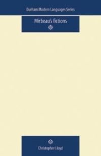 Book Cover for Mirbeau's Fictions by Christopher Lloyd