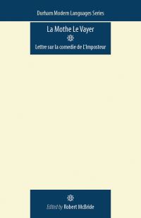 Book Cover for La Mothe Le Vayer by Robert McBride