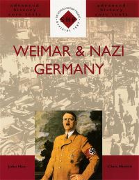 Book Cover for Weimar & Nazi Germany by John Hite, Chris Hinton, Schools History Project