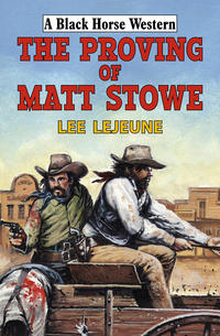 Book Cover for The Proving of Matt Stowe by Lee Lejeune