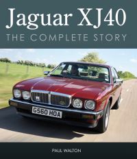 Book Cover for Jaguar XJ40 by Paul Walton