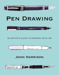 Book Cover for Pen Drawing by John Harrison