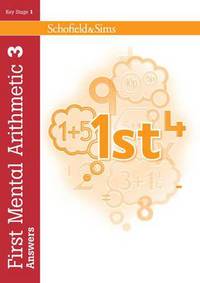 Book Cover for First Mental Arithmetic Answer Book 3 by Schofield