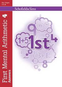 Book Cover for First Mental Arithmetic Answer Book 4 by Schofield