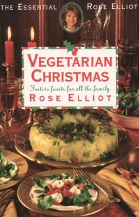 Book Cover for Vegetarian Christmas by Rose Elliot