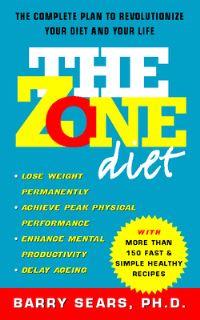 Book Cover for The Zone Diet by Barry Sears
