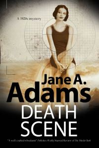 Book Cover for Death Scene by Jane Adams