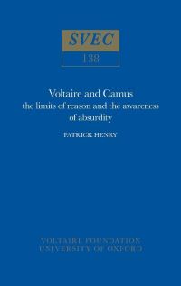 Book Cover for Voltaire and Camus by Patrick Henry