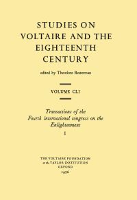 Book Cover for Transactions of the Fourth International Congress on the Enlightenment / Compte Rendu Du Quatrième Congrès International Sur Le Siècle Des Lumières by Theodore Besterman