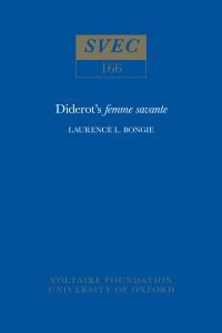 Book Cover for Diderot's Femme Savante by Laurence L Bongie