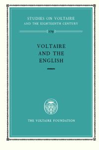 Book Cover for Voltaire and the English by Haydn Mason