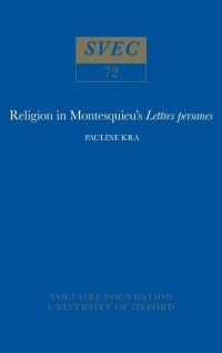 Book Cover for Religion in Montesquieu's 'Lettres Persanes' by Pauline Kra
