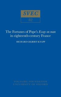 Book Cover for The Fortunes of Pope's 'Essay on Man' in 18Th-Century France by Richard Gilbert Knapp