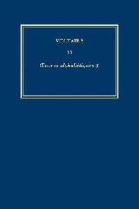 Book Cover for OEuvres Alphabétiques by Voltaire, Jeroom Vercrugsse, Voltaire Foundation