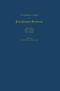 Book Cover for Correspondance Complète De Jean Jacques Rousseau. T.47 Janvier 1792-Juillet 1794 by JeanJacques Rousseau, R A Leigh