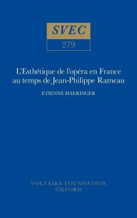 Book Cover for L'Esthétique De L'opéra En France Au Temps De Jean-Philippe Rameau by Etienne Haeringer