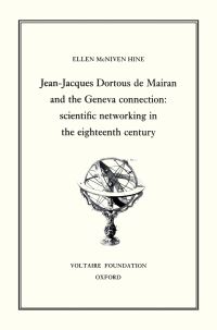 Book Cover for Jean-Jacques Dortour De Mairan and the Geneva Connection by Ellen McNiven Hine