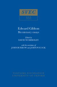 Book Cover for Edward Gibbon by David Womersley, J A Burrow, J G A Pocock