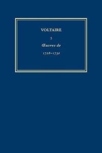 Book Cover for Les Oeuvres Completes De Voltaire 5 by Voltaire, Voltaire Foundation
