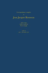 Book Cover for Correspondance Complète De Rousseau 9 by JeanJacques Rousseau