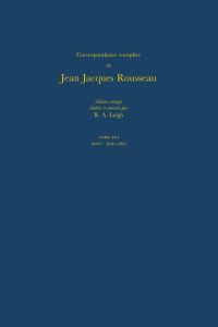 Book Cover for Correspondance Complète De Rousseau 16 by JeanJacques Rousseau