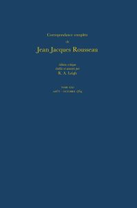 Book Cover for Correspondance Complète De Rousseau 21 by JeanJacques Rousseau