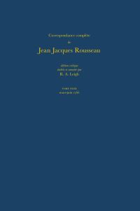 Book Cover for Correspondance Complète De Rousseau 29D by JeanJacques Rousseau