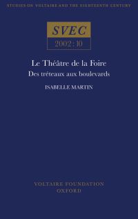 Book Cover for Le Théâtre De La Foire by Isabelle Martin