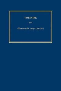 Book Cover for Complete Works of Voltaire Vol. 71C by Voltaire, Voltaire Foundation