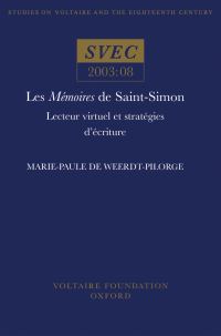 Book Cover for Les Mémoires De Saint-Simon by MariePaule de WeerdtPilorge