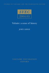 Book Cover for Voltaire by John Leigh, Voltaire Foundation