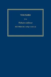 Book Cover for OEuvres Complètes De Voltaire (Complete Works of Voltaire) 71A by Voltaire