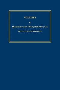 Book Cover for Questions Sur L'encyclopédie, Par Des Amateurs. VIII Privilèges-Zoroastre by Voltaire