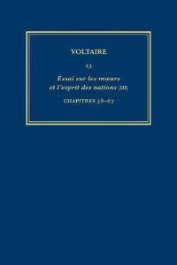 Book Cover for Les Oeuvres Completes De Voltaire. 23 by Voltaire, Nicholas Cronk, Voltaire Foundation