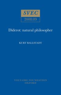 Book Cover for Diderot by Kurt P A Ballstadt, Voltaire Foundation