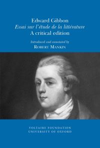 Book Cover for Edward Gibbon, Essai Sur L'étude De La Littérature by Edward Gibbon, Robert Mankin