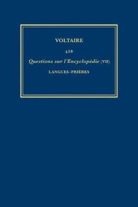 Book Cover for Complete Works of Voltaire. 42B Questions Sur L'encyclopédie by Voltaire