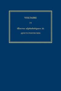 Book Cover for Complete Works of Voltaire. 34 Ouvres Alphabetiques II by Voltaire