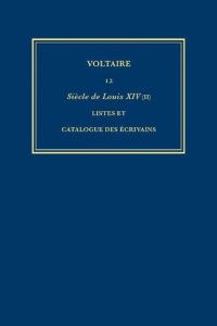 Book Cover for Complete Works of Voltaire. 12 Siècle De Louis XIV by Voltaire, Voltaire Foundation