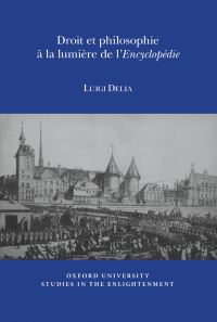 Book Cover for Droit Et Philosophie À La Lumière De l'Encyclopédie by Luigi Delia