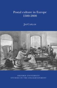 Book Cover for Postal Culture in Europe, 1500-1800 by Jay Caplan