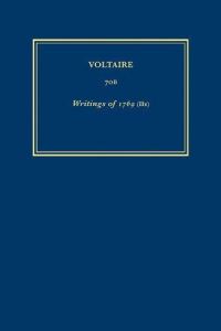 Book Cover for Complete Works of Voltaire. Vol. 70B Writings of 1769 (IIB) by Voltaire