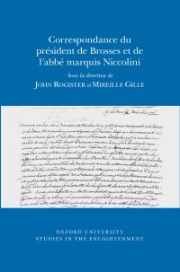 Book Cover for Correspondance Du Président De Brosses Et De L'abbé Marquis Niccolini by Charles de Brosses, Antonio Niccolini