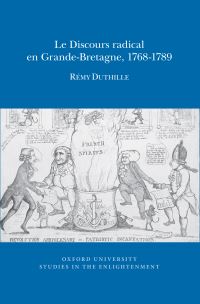 Book Cover for Le Discours Radical En Grande-Bretagne, 1768-1789 by Remy Duthille
