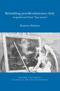 Book Cover for Rebuilding Post-Revolutionary Italy by Martina Piperno