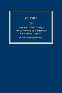 Book Cover for Commentaire Historique Sur Les Ouvres De L'auteur De La Henriade, Etc. II Texte Et Annotations by Voltaire