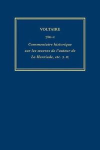 Book Cover for OEuvres Complètes De Voltaire (Complete Works of Voltaire) 78B-C by Voltaire