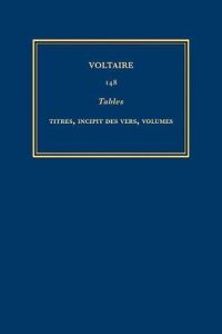 Book Cover for Complete Works of Voltaire. 148 Tables by Alison Oliver, Gillian Pink