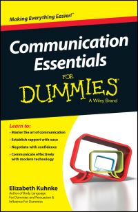 Book Cover for Communication Essentials for Dummies by Elizabeth Kuhnke