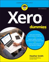 Book Cover for Xero for Dummies by Heather Smith